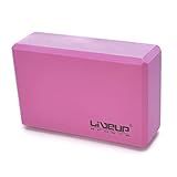 Bloco De Yoga 22 8x15 2x7 6cm Cor Rosa LiveUp Sports