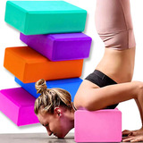 Bloco De Yoga Pilates Exercícios Meditação Alongamento Eva