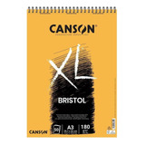 Bloco Desenho Canson Bristol Xl 180g m A3 50 Folhas