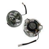 Bloco Farol L200 1999 A 2004 110mm H3 Lente Raiada Par