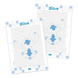 Bloco Fichário Stitch Universitário 96 Fls Dac