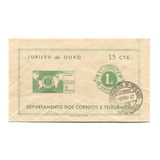 Bloco Filatélico Rhm B 21 Jubileu Ouro Lions Club L 1673