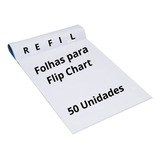 Bloco Flip Chart 96x66cm Kit Com 50 Folhas Branca Universal