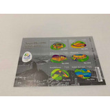 Bloco Folha 192 Selos Jogos Olímpicos Rio 2016 Arenas