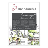 Bloco Hahnemuhle Concept Sketch Draw A3 220g m2 20 Folhas