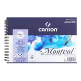 Bloco Montval Papel Aquarela T f Espiral 13 5x21 300g 12fl