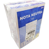 Bloco Nota Neutra Pequeno Multivias 1 Via 50 Folhas 20 Unid