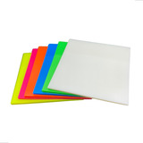 Bloco Notas Adesivo Transparente 75x75 Estudo Kit 100 Folhas