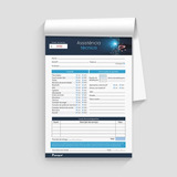 Bloco Ordem De Serviço Assistência De Celular Modelo 2