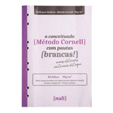 Bloco P Fichario Linhas Brancas Colegial b5 Metodo Cornell