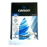 Bloco Papel Canson Aquarela A3 300g 12 Folhas Mix Media