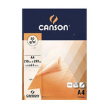 Bloco Papel Canson Croquis A4 Papel Manteiga 40g 50 Folhas