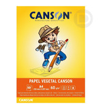 Bloco Papel Canson Vegetal Liso A4