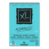 Bloco Papel Canson Xl Aquarelle 30fls A4 300g