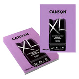 Bloco Papel Canson Xl Marker A4 70g 100fls Para Marcador