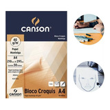 Bloco Papel Manteiga Canson Esboço Croquis A4 Desenho Tattoo