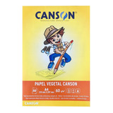 Bloco Papel Vegetal Infantil 50fls A4 60g Canson