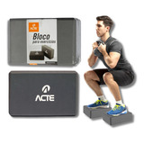 Bloco Para Exercícios Yoga Pilates T60 Cinza Acte Sports