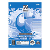 Bloco Para Fichário Universitário Uniflex Color 96 Folhas