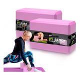 Bloco Para Yoga Eva Com 2 Unidades Pilates Funcional Tijolo