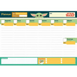 Bloco Planner Semanal Star Wars Mandalorian The Child 52 Flh