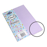 Bloco Refil Fichario Colegial Candy Merci 90g m Quadriculado
