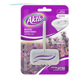Bloco Sanitário Suporte Refil Limpa Perfuma Vaso Aktiv 28g