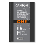 Bloco Sketchbook Canson One 98fls 100g m2 A5 14 8cmx21cm 