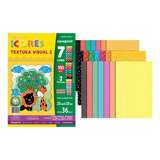 Bloco Textura Visual 2 Novaprint 7cores Papel 180g Estampado