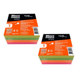 Blocos Adesivos Leonora Jocar Office 76x76mm 2 Unid 