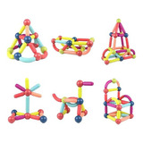 Blocos De Construção 3d Magnéticos Brinquedo Infantil