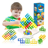 Blocos De Construção Tetra Jogo Empilhe Infantil Brinquedo