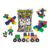 Blocos De Montar 1000 Peças Brinquedo Didático Frete Gratis