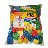 Blocos De Montar 112 Peças Brinquedo Educativo