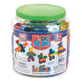 Blocos De Montar 96 Peças Brinquedo Educativo Infantil