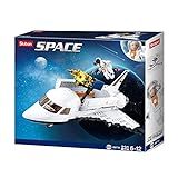 Blocos De Montar Astronautas Ônibus Espacial 231 Peças Indicado Para 6 Anos Multikids BR1034