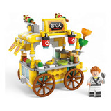 Blocos De Montar Carrinho De Espetinhos 188 Peças