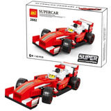 Blocos De Montar F1 Carro Formula 1 Miniatura Car 143 Peças