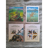 Blocos E Série Selos Dinossauros E Animais Pré Históricos