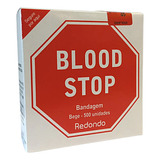 Blood Stop Bandagem Redondo Estancamento De Sangue 500 Und