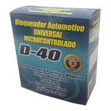 Bloqueador Alarme Automotivo Com Sirene Seta led Indicador