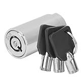 Bloqueio E Chave Da Máquina De Venda Automática GRCFUMO- Trava De Chave Tubular De Liga De Zinco- Cilindro De Trava De Abertura única De Cor Cromo Para Máquinas De Venda