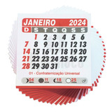 Bloquinho Calendário 5x5 Cm 500 Unid Para Ímã De Geladeira