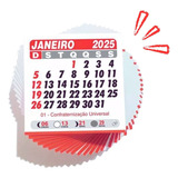 Bloquinho Mini Calendário 5x5cm P Ímã De Geladeira 500 Unid