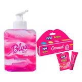 Blow Girl Gel Hidratante Labial Carmed Fini Beijos Morango