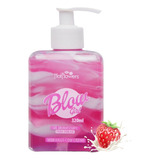 Blow Girl Mix Gel E Creme Beijável Sabor Morango Creme 320ml