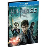 Blu ray 3d 2d Harry Potter E As Relíquias Da Morte Parte 2