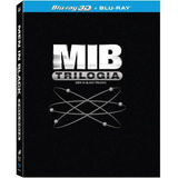 Blu-ray 3d + 2d Mib Homens De Preto - Trilogia - Lacrado