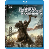 Blu ray 3d Blu Ray Planeta Dos Macacos O Confronto