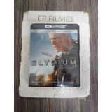 Blu Ray 4k Ultra Hd Elysium Matt Damon Dublado Lacrado